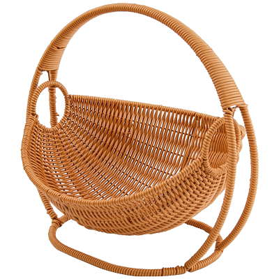 创意摇摆水果篮手工编织篮子