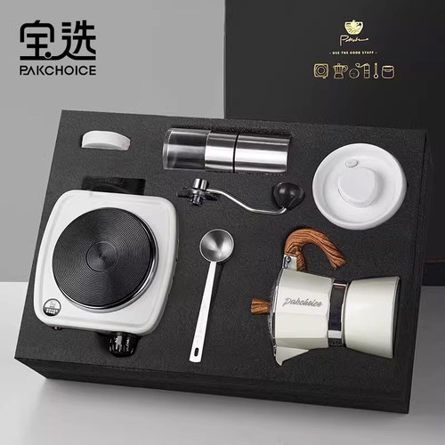 【送礼佳品】摩卡壶礼盒套装