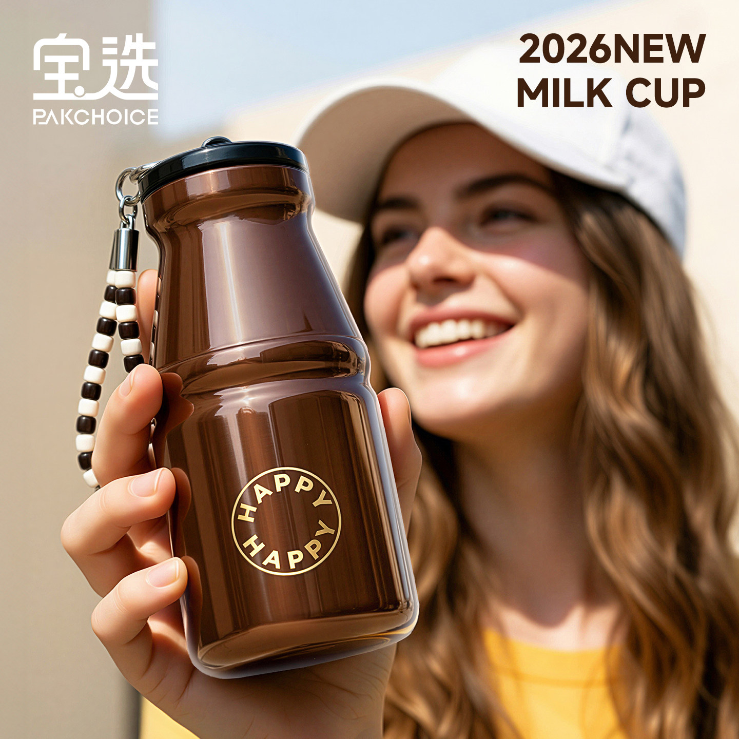 水杯女生高颜值保温杯小巧便携杯子2026新款口袋牛奶杯迷你礼物款