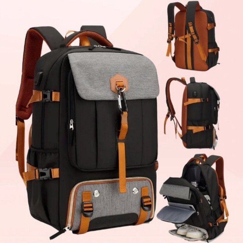 独立鞋仓双肩背包大容量男户外旅行防水行李包出差登山包学生书包