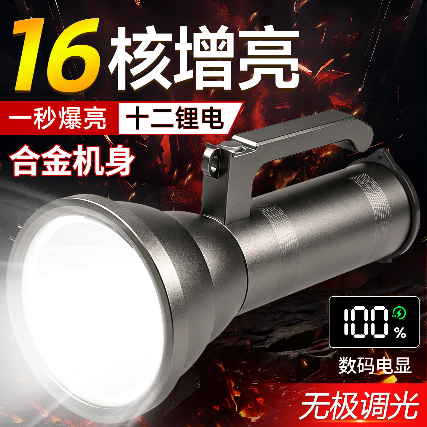 手电筒2026新款强光远射大功率