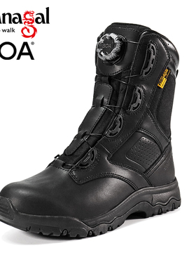 hanagal悍戈幽灵秋冬高帮户外防水男女靴BOA快速扣8寸作战靴33157