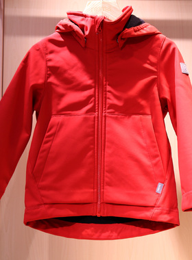芬兰R家儿童户外软壳衣加绒防水保暖 140.146.152  .158