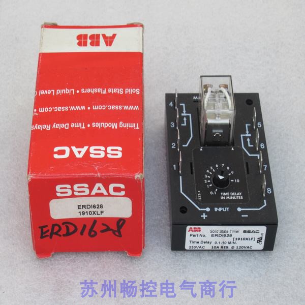 *销售SSAC*全新ABB时间固态继电器 ERD1628 现货ERDI628 电子元器件市场 其它元器件 原图主图