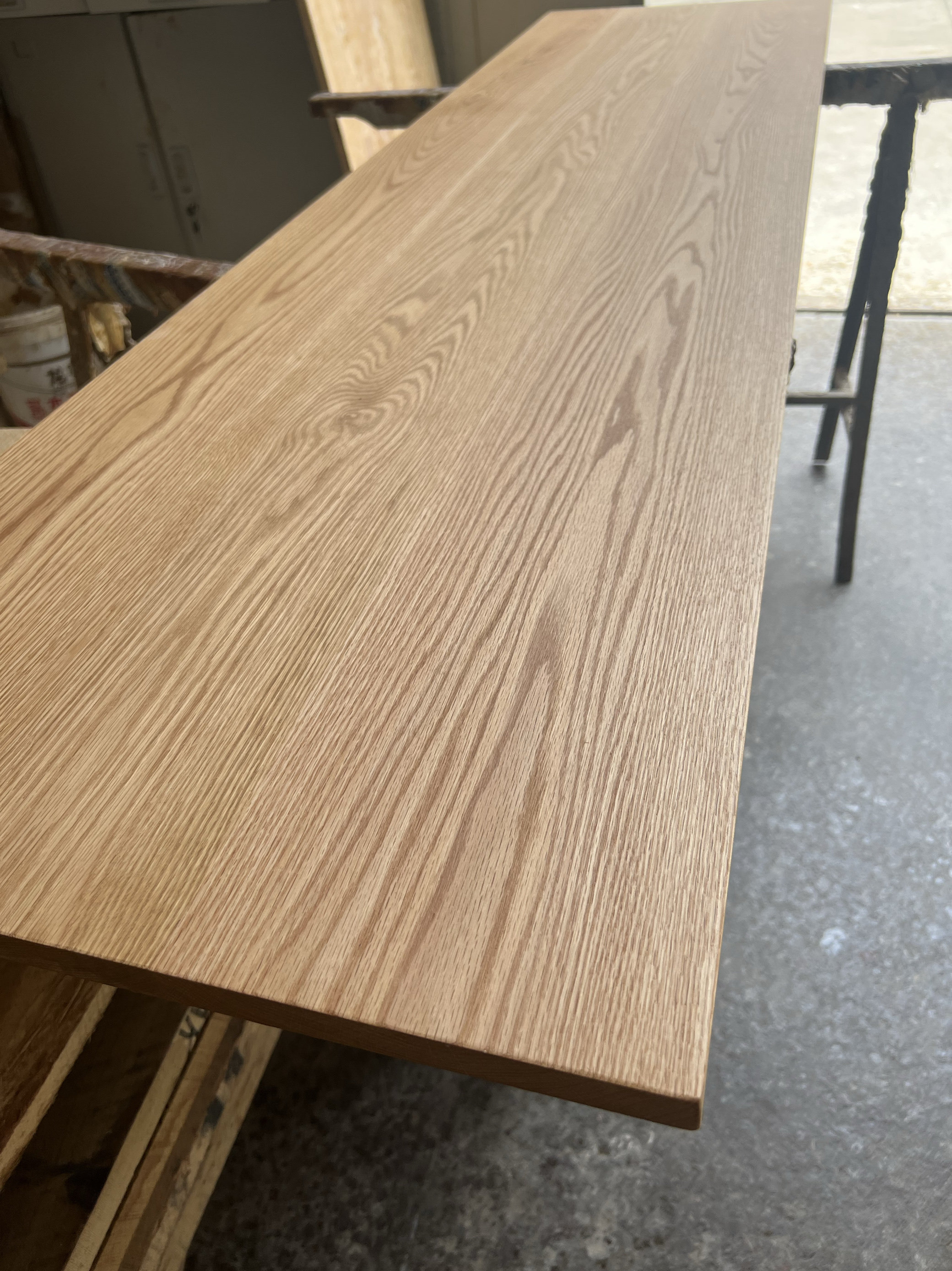 北美红橡木木料实木电脑桌面板台面木方板材原木楼梯踏步板窗台板