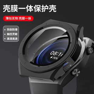 适用于小米血压手表H1保护壳智能xiaomi Watch H1E运动壳膜一体PC钢化膜保护套全包硬壳防摔防划表壳表套配件