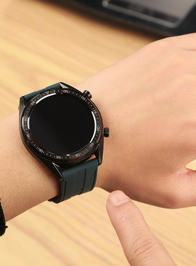 适用于华为手表智能GT/GT2/GT3/GT4/GT5/GT6表带watchgt2/gt3pro荣耀magic运动版watch3/watch4硅胶男女通用