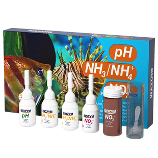 百因美亚硝酸盐测试剂PH/NO2-/NH3淡海水鱼缸质氨氮阿摩尼亚检测