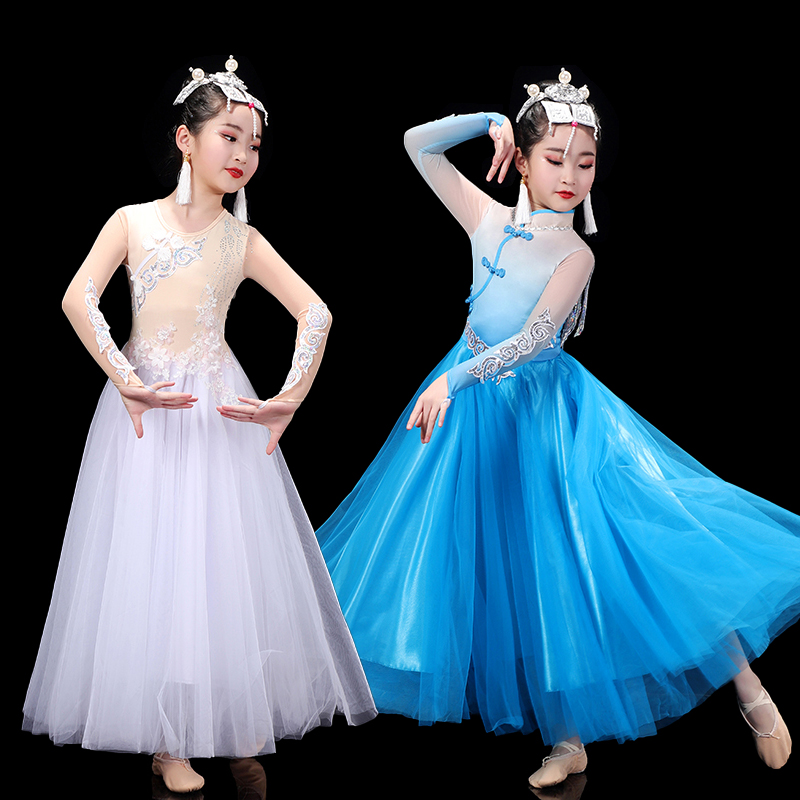 新款儿童蒙古族额尔纳河同