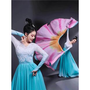 芙蓉似锦满城花舞蹈演出服现代女子群舞表演服古典舞飘逸舞蹈服装