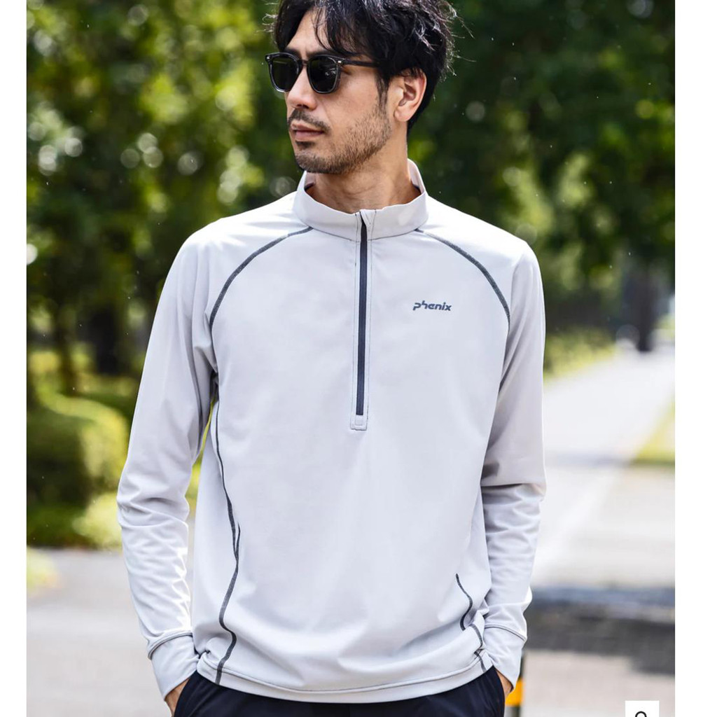 日本订单  防晒 抑菌除味弹力 透气速干长袖 T恤 ZIP领圆领男女款,户外/登山/野营/旅行用品,速干T恤,淘宝优惠券,粉丝福利购,淘宝优惠卷