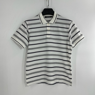 日本订单 夏季 休闲款 棉质混纺 快干 透气 舒适 翻领 POOL衫男