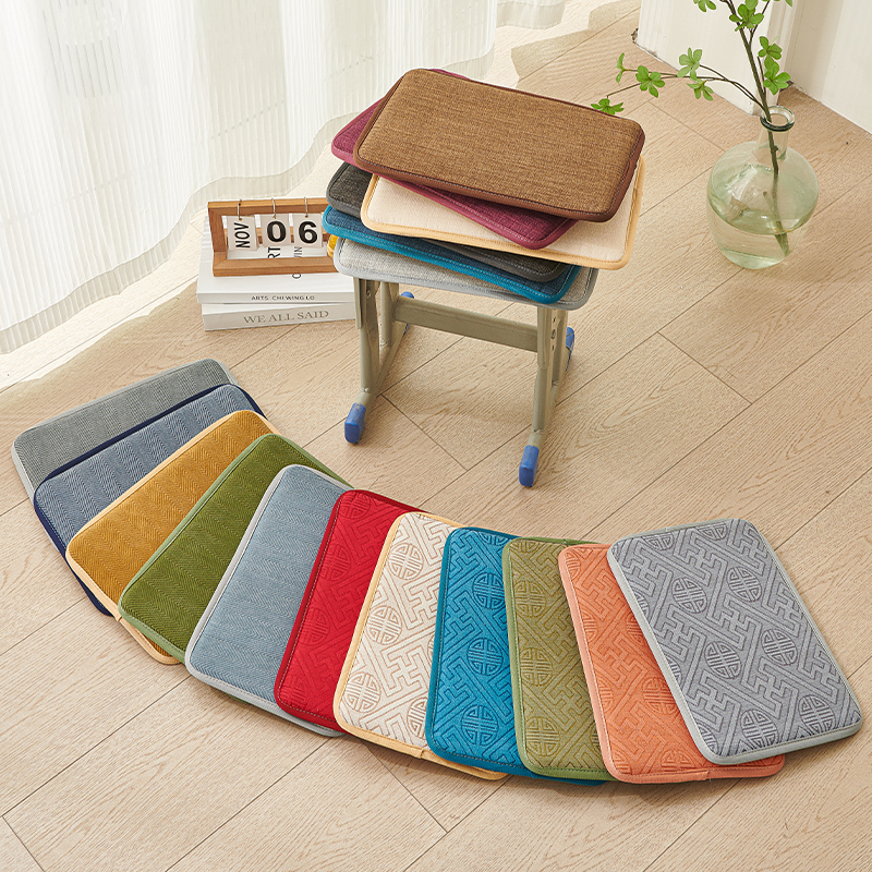 学生坐垫教室专用四季通用久坐椅子垫子长方形凳子座垫隔凉屁股垫