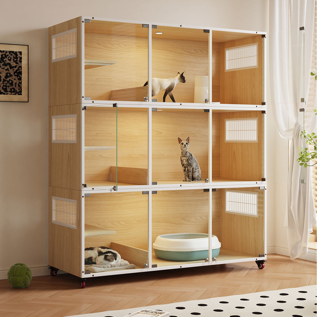 全景钢化玻璃门厂家直销