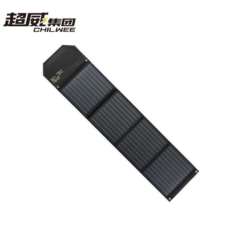 超威太阳能电池板100w光伏发电板家用户外露营折叠便携充电配USB