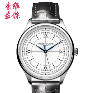 维杰豪兹手表男士机械表全自动防水复古超薄小表盘子午线无历男表