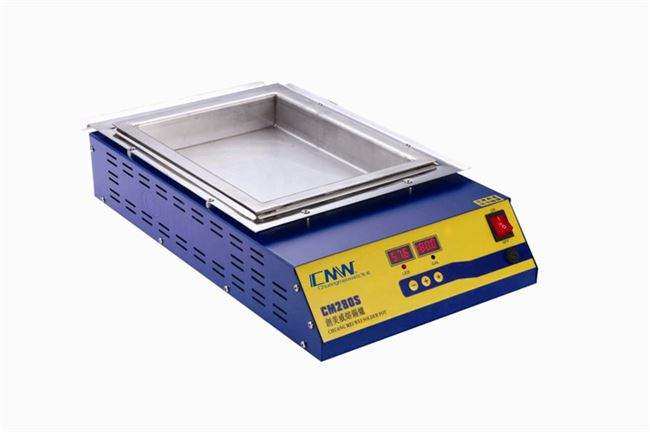 创美威 方形锡炉cm-280s数显型 不锈钢锡锅熔锡浸锡镀锡线材浸锡