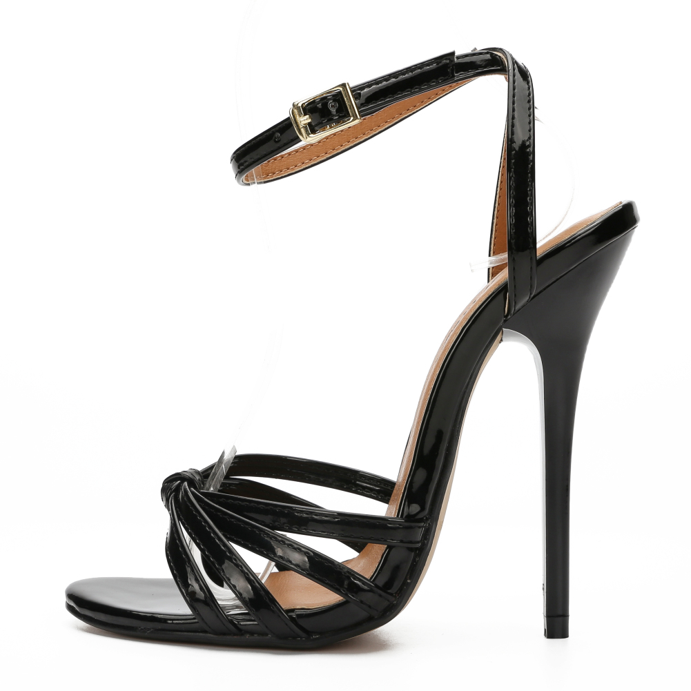 cd圆头搭扣变装伪娘风年会凉鞋