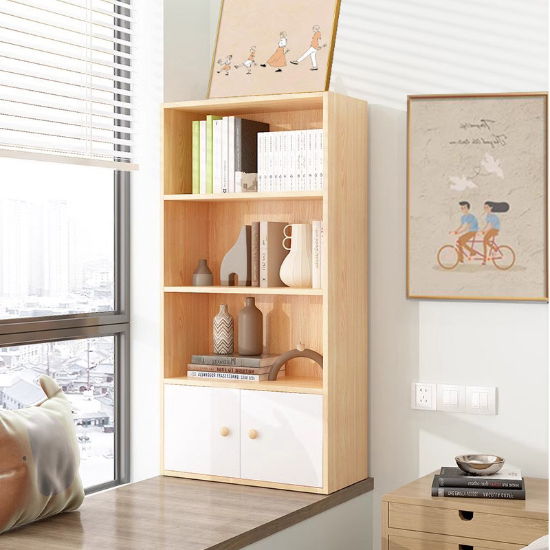 实木飘窗书柜书架置物架落地窗台柜多层简易靠墙收纳整理柜储物柜,住宅家具,书架,淘宝优惠券,粉丝福利购,淘宝优惠卷