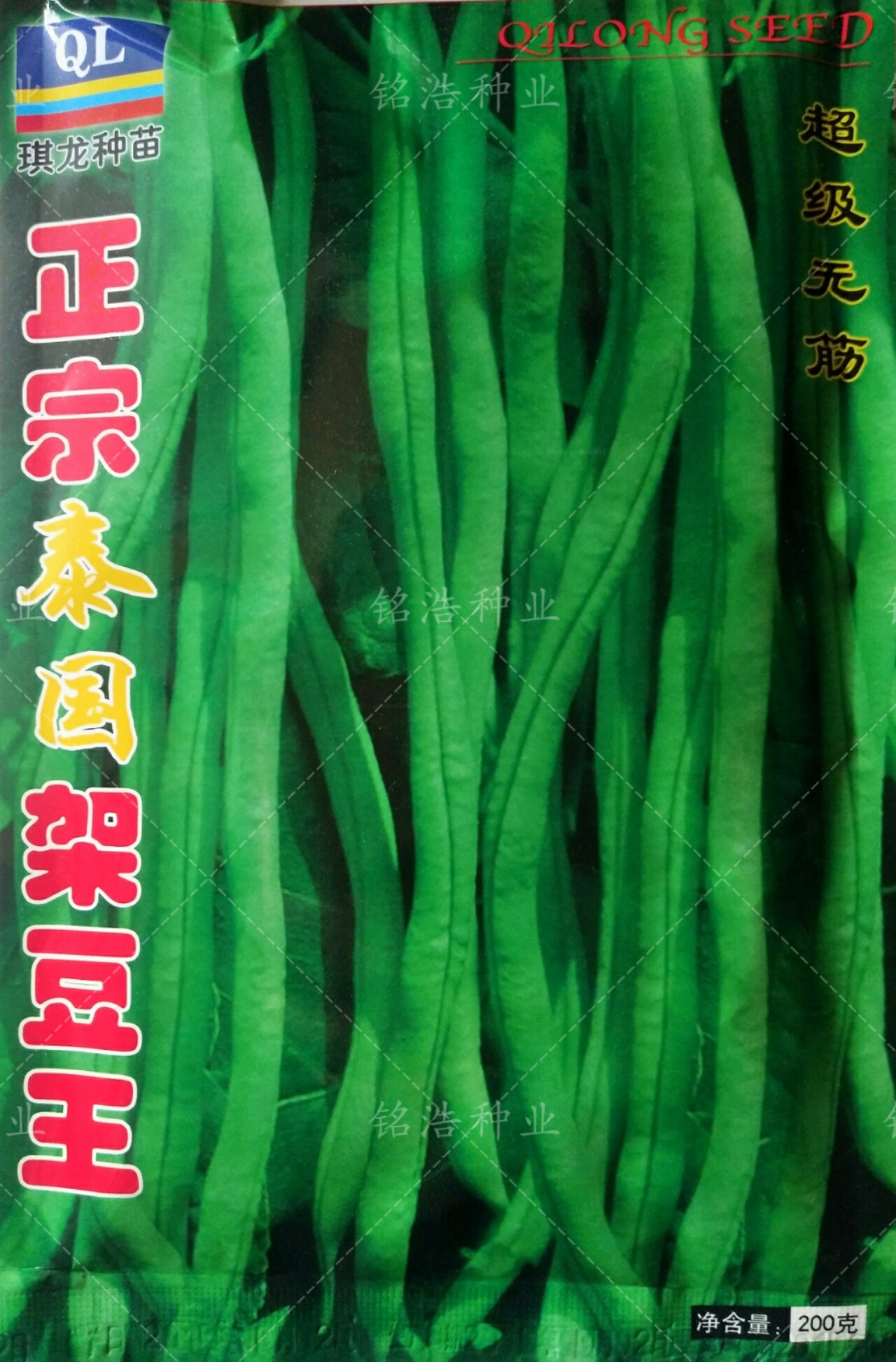 正宗泰国架豆王种子种籽高产无筋豆种四季豆寿光豆角芸豆早熟蔬菜