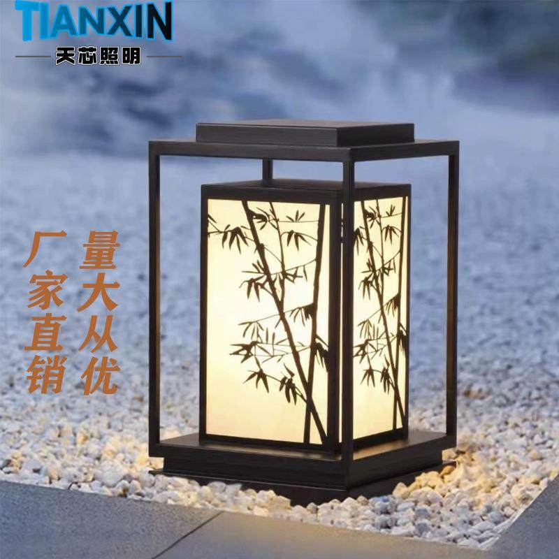 LED草坪灯防水方形景观灯庭院灯花园灯中式铁艺装饰柱头大门围墙,家装灯饰光源,草坪灯,淘宝优惠券,粉丝福利购,淘宝优惠卷