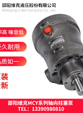 邵阳维克液压SY-5/10/25/32/40/63/80/100/MCY14-1EL/B轴向柱塞泵