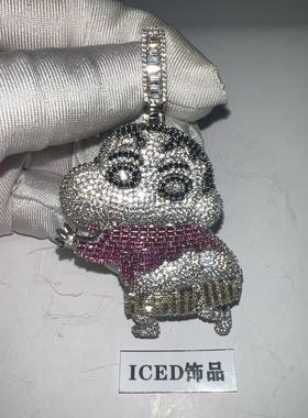 蜡笔小新卡通项链ins可爱学生日系闺蜜情侣男女生日礼物吊坠