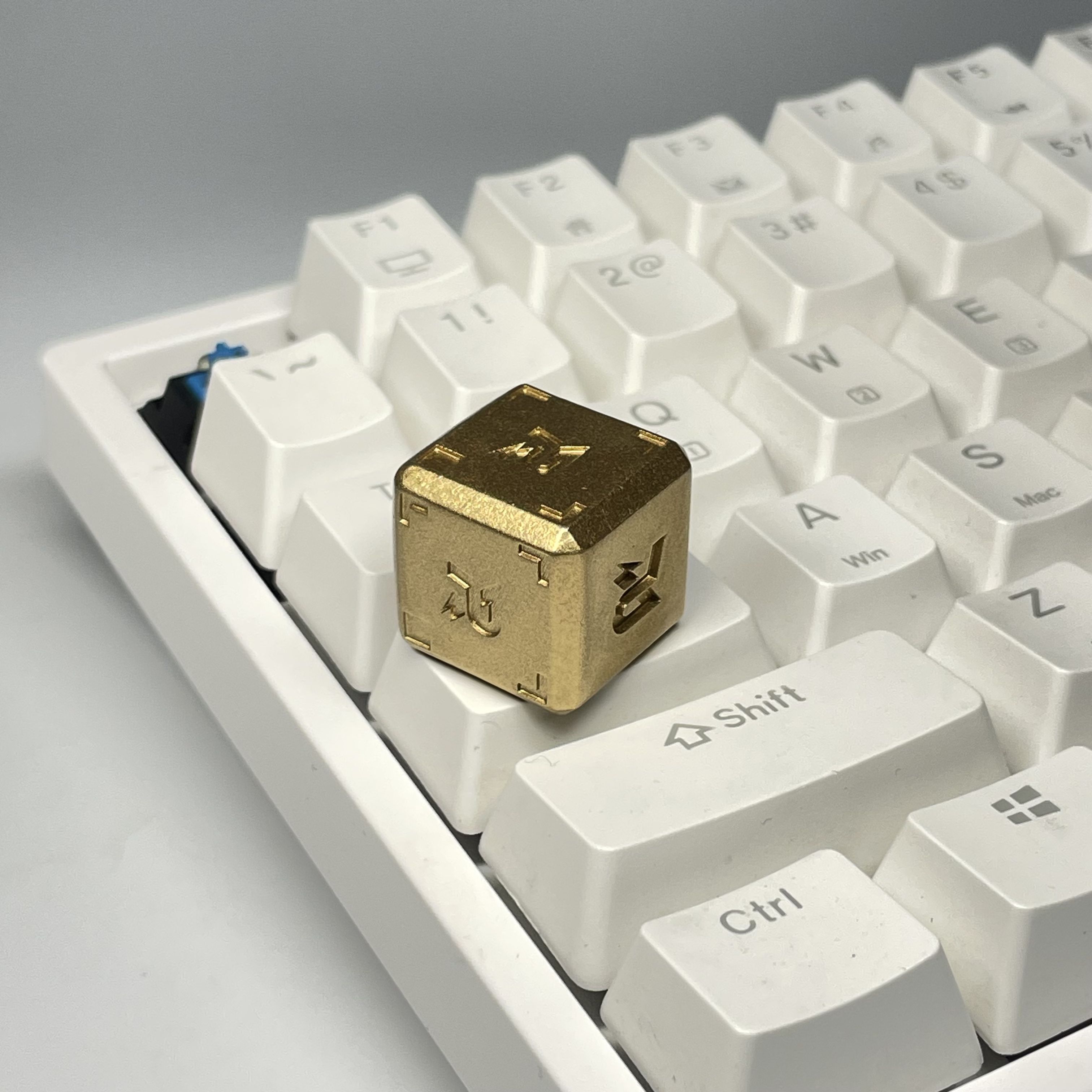 机甲大师金矿石键帽复古ESC键