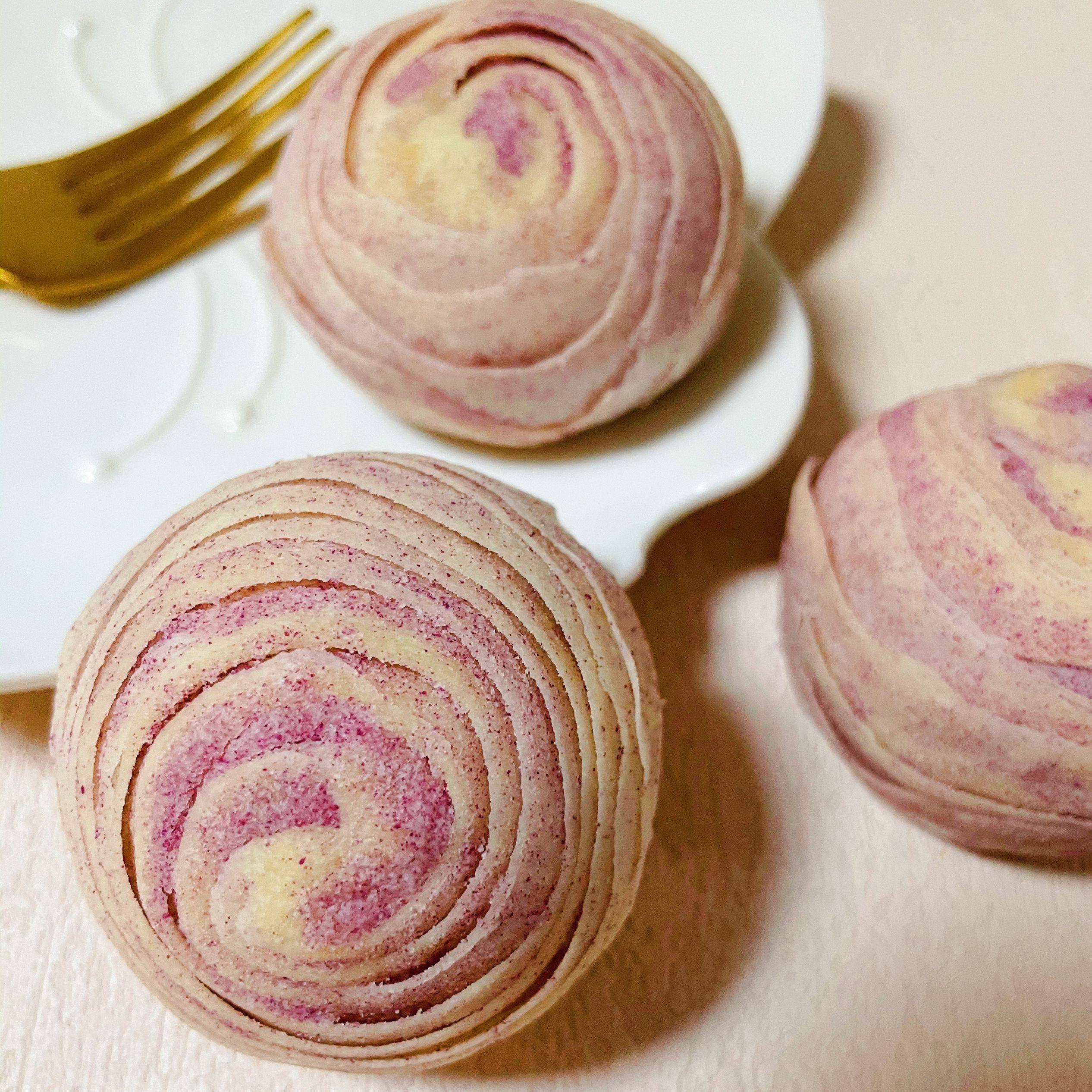 台湾网红方小笙芋头奶黄流心酥爆浆蛋黄酥芋泥酥大甲糕饼点心零食