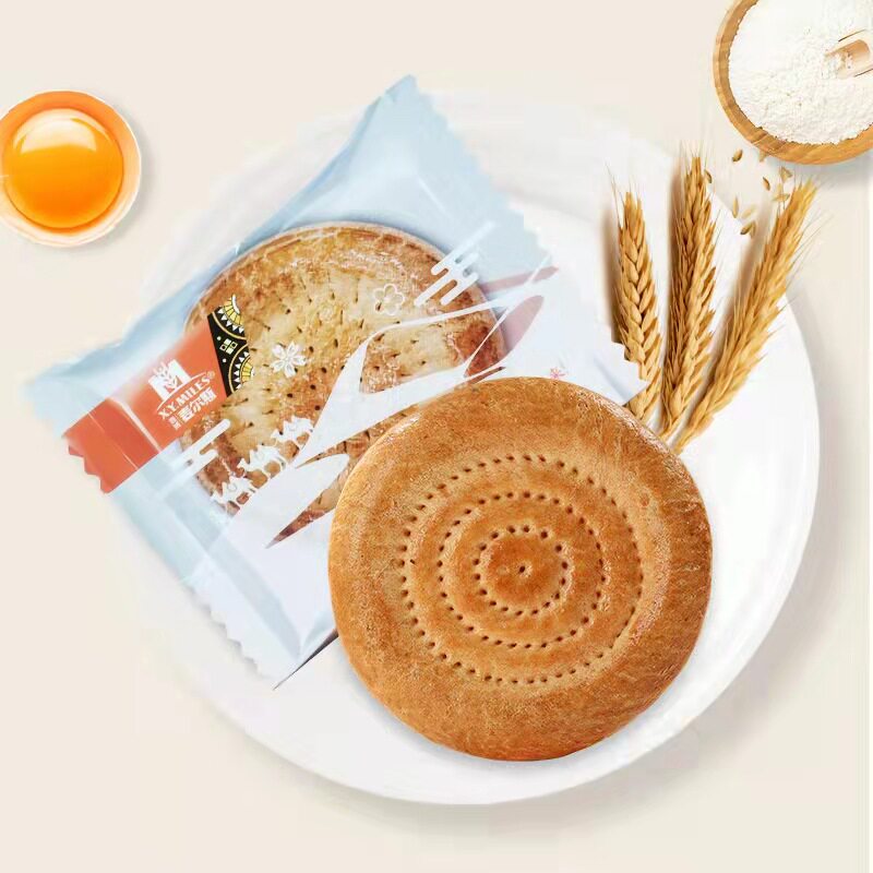 鲜花奶巴馕牛乳馕疆巴馕1000g原味牛奶手工囊饼烤馕新疆特产