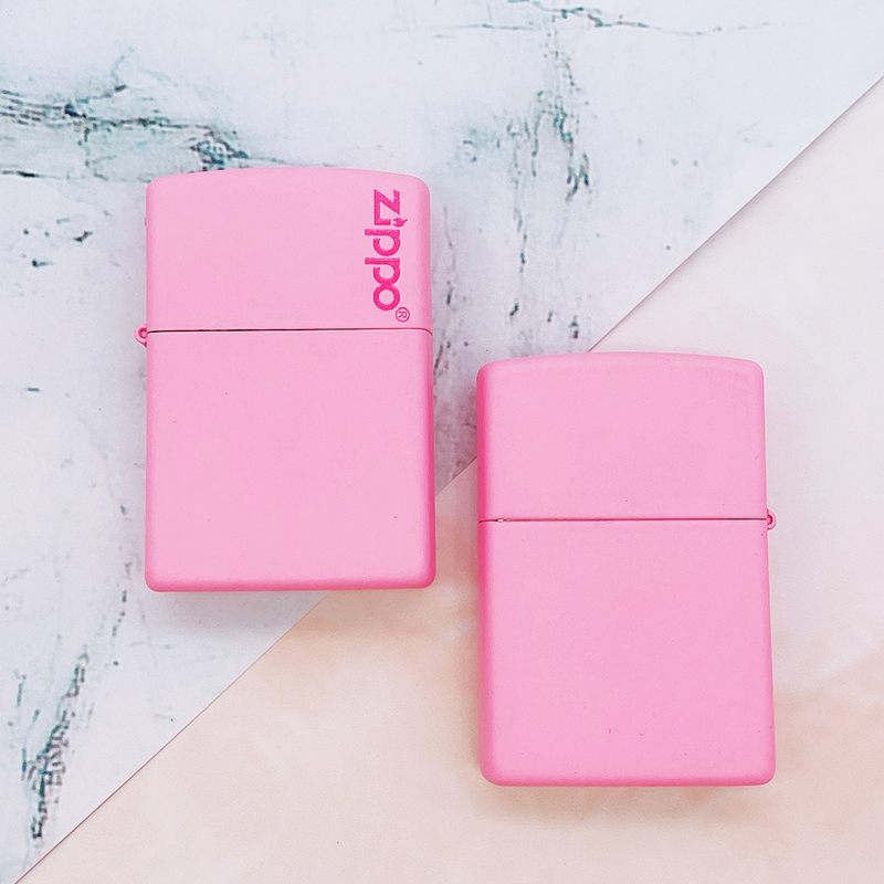 原装正品 打火机ZIPPO正版 经典芝宝标志 红色哑漆 233ZL