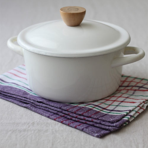 条纹格子纯棉布艺乡村风茶巾餐垫