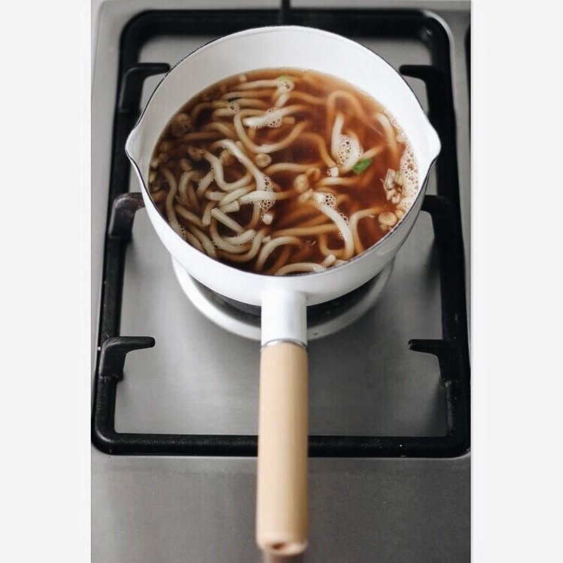 雪平锅式搪瓷汤锅 日式野田风煮面锅 出口实木柄珐琅水舀 瑕疵品,厨房/烹饪用具,汤锅/汤桶/卤肉桶,淘宝优惠券,粉丝福利购,淘宝优惠卷