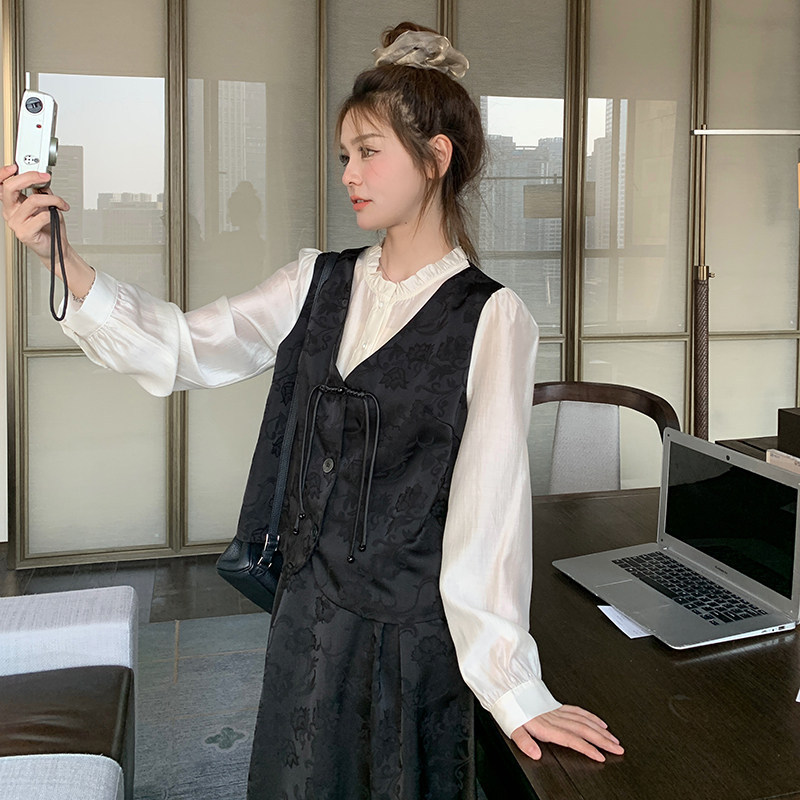现货风两件套套装(上衣+半身裙)6521P155控218,女装套装/套裙,浙宝089