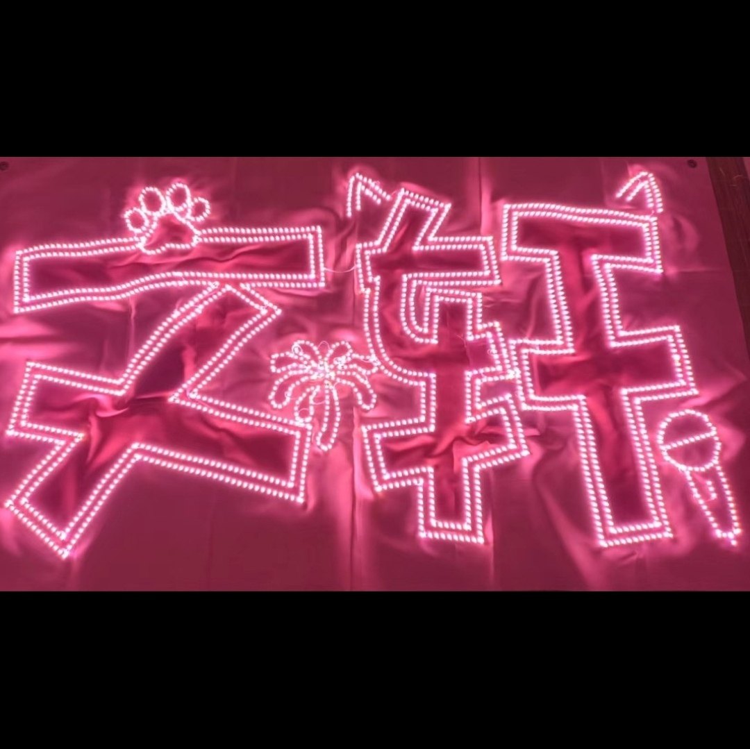 宠物烟花款文轩灯牌图片