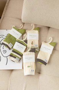 等待候鸟】秋冬新款加厚羊绒男士女士保暖舒适百搭五双装