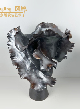 样板房间电视柜花艺装饰品