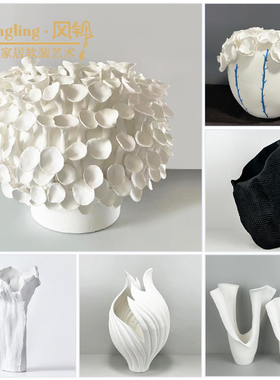 现代简约手工创意陶瓷样板房间