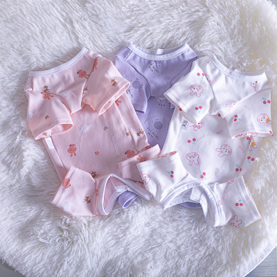 狗狗衣服四脚春秋款护肚衣