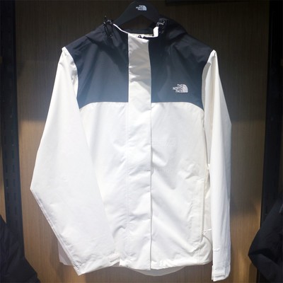 北面户外防风连帽硬壳冲锋衣