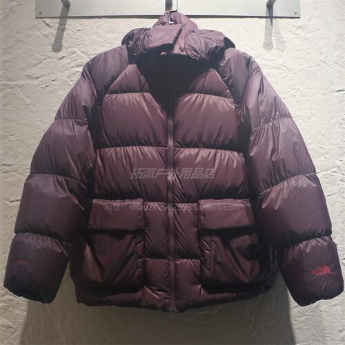 北面男700蓬可拆帽鹅绒羽绒服