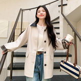 风衣短外套女2D115-C735-P145-K218，女装风衣，2D115