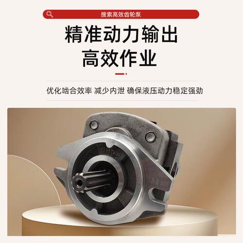 新款TMG1A16F2H5-R202D岛津液压齿轮油泵TMG中立电动叉车油泵包邮
