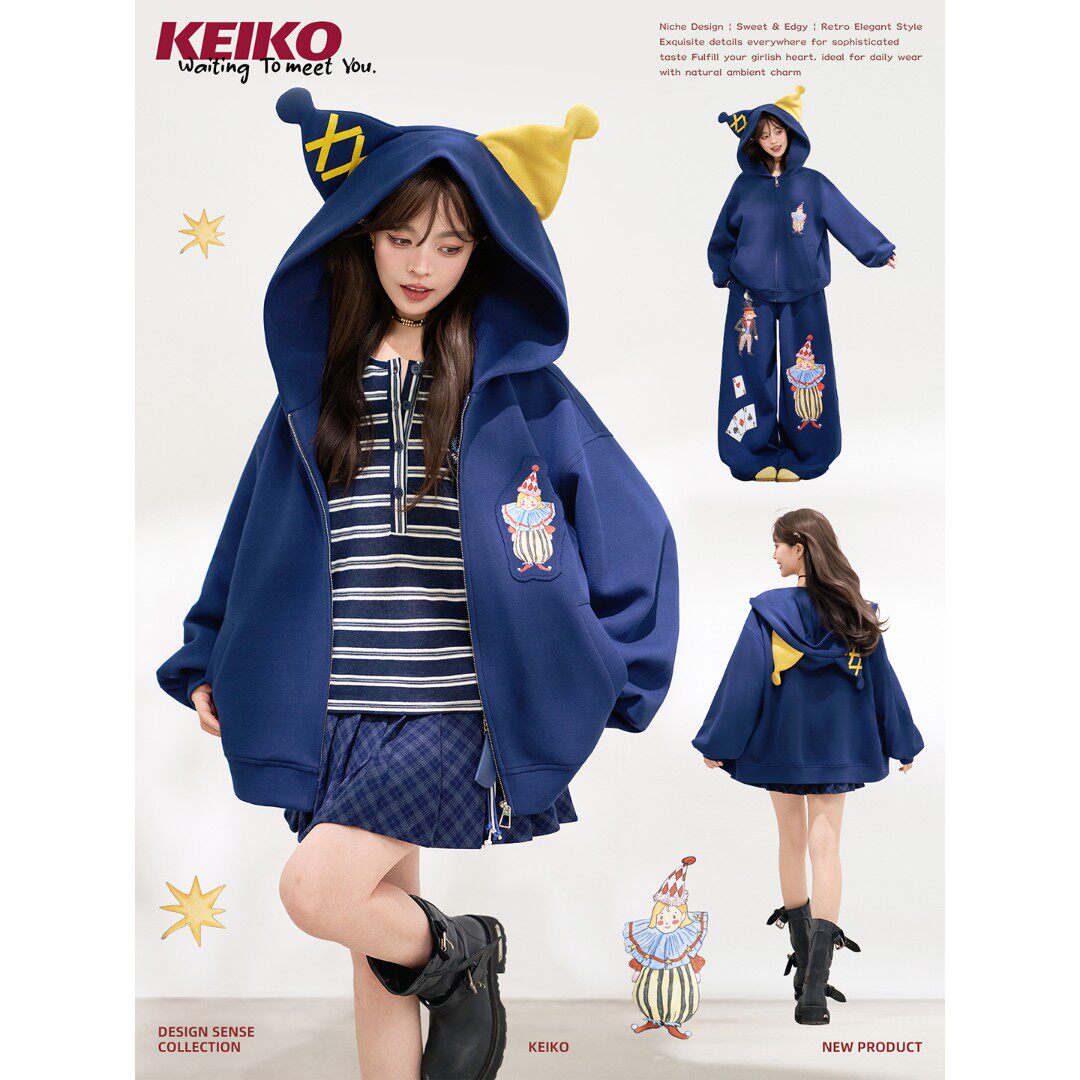 KEIKO怪趣淑女风运动休闲