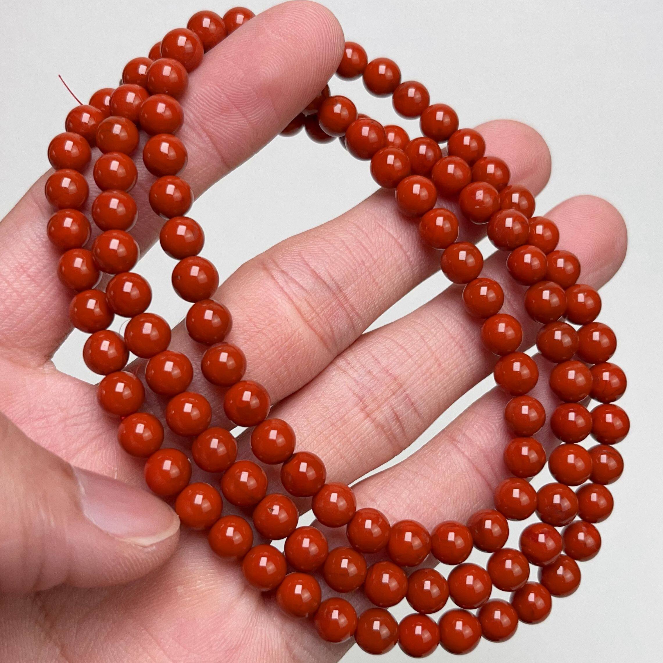 245F76凉山瓦西料南红柿子锦多圈手串