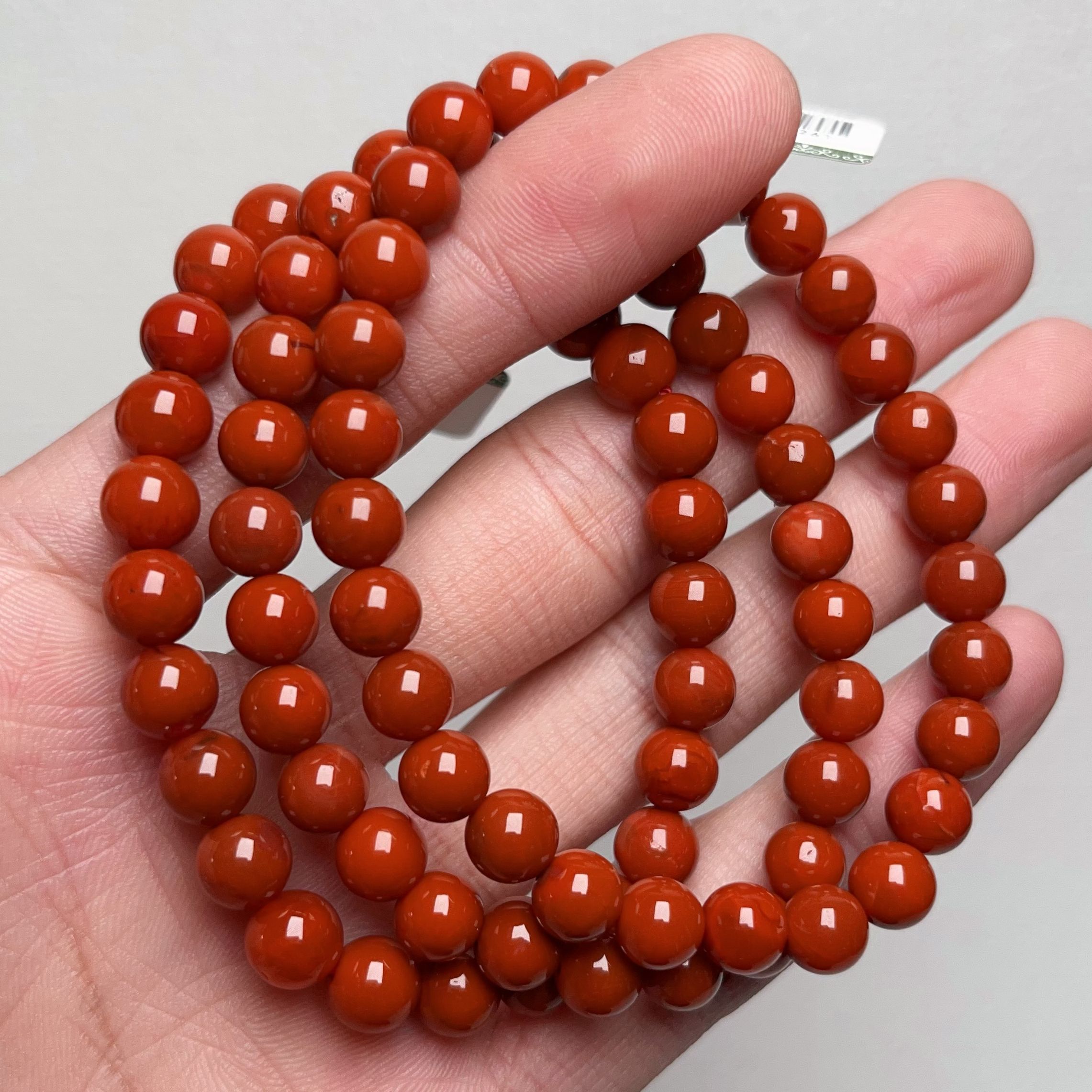 098A50凉山瓦西料南红柿子单圈手串多样性发其一