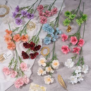 天津市武清区莫奈花语工艺品厂银莲仿真假花绢花人造花束婚庆用花