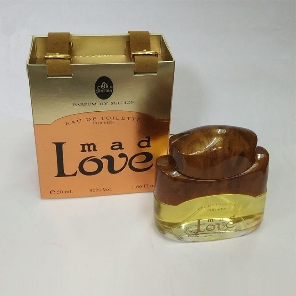 正品Sellion雪尔妮兰Love疯狂的爱狂爱男士木质香水持久留香包邮