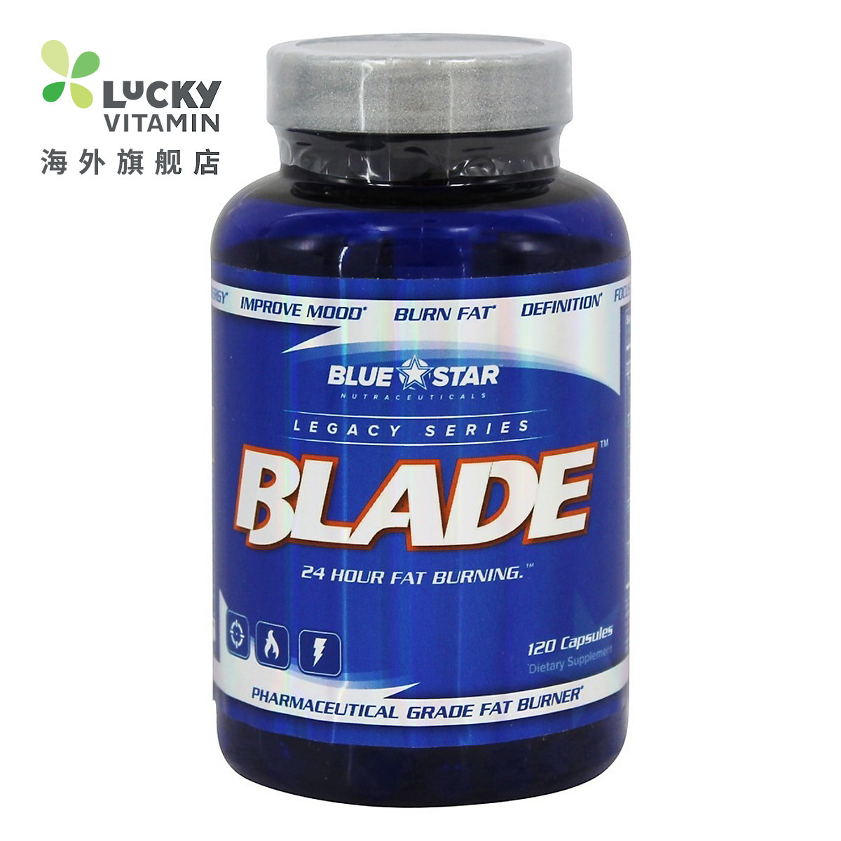 Blue Star Nutraceuticals-葉片醫藥級脂肪燃燒-120 膠囊