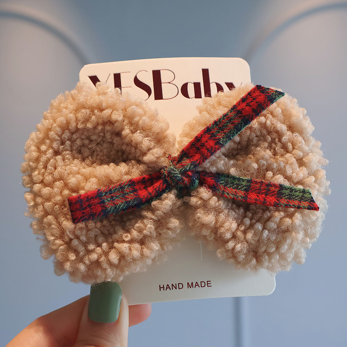 女孩秋冬可爱毛绒蝴蝶结发夹儿童咖色羊羔毛百搭顶夹发卡马尾头饰,童装/婴儿装/亲子装,发饰,淘宝优惠券,粉丝福利购,淘宝优惠卷